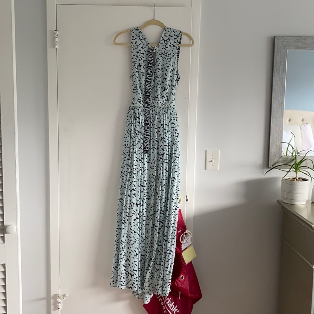 Long maxi summer wedding dress